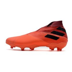 Adidas Nemeziz 19+ FG Inflight - Oranje Zwart Rood_6.jpg